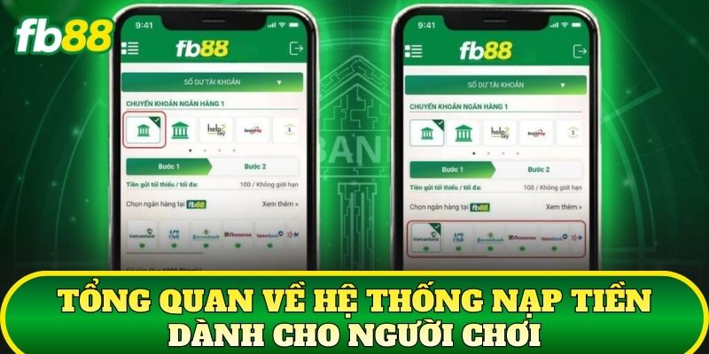 Tổng quan về hệ thống nạp tiền dành cho người chơi