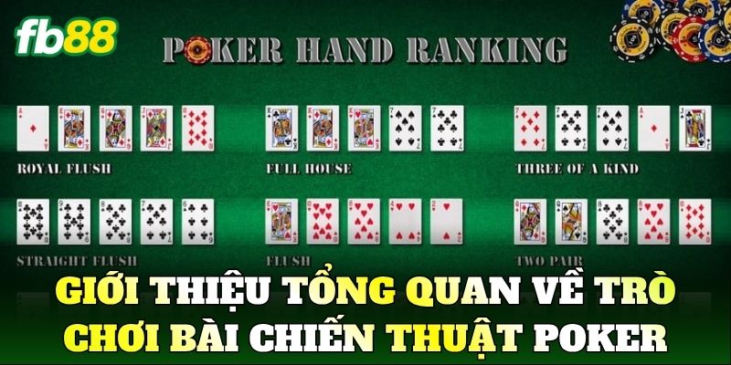 Giới thiệu tổng quan về trò chơi bài chiến thuật Poker