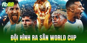doi hinh ra san world cup