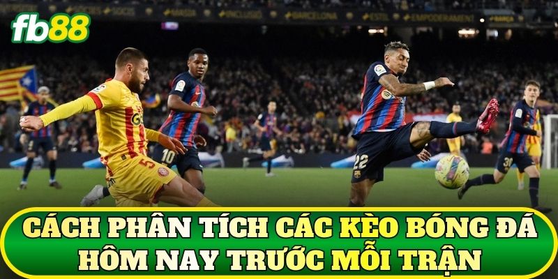 Cách phân tích các kèo bóng đá hôm nay trước mỗi trận