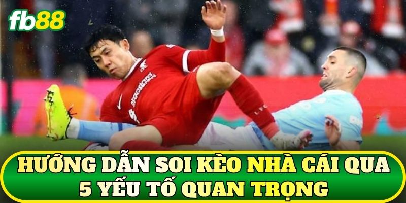 Hướng dẫn soi kèo nhà cái qua 5 yếu tố quan trọng