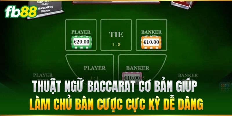 Thuật Ngữ Baccarat cơ bản giúp làm chủ bàn cược cực kỳ dễ dàng